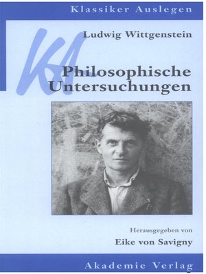 cover image of Ludwig Wittgenstein
